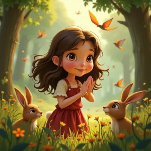 cuento de la nina que hablaba con el corazon de la naturaleza