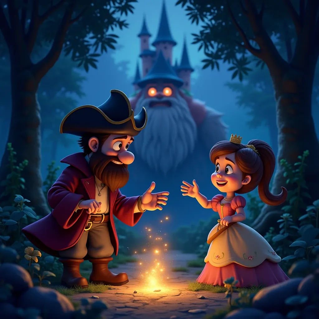 cuento de la noche encantada del pirata y el principe olvidado