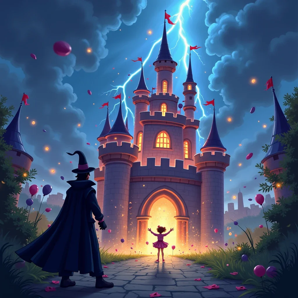 cuento de la noche que el castillo de alegria se desmorono bajo la tormenta de la venganza