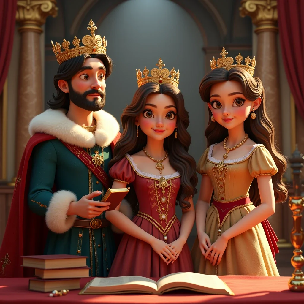 cuento de la princesa de los rios y la magia de la realeza en el siglo xvii