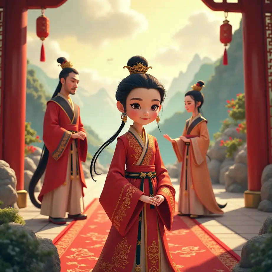 cuento de la princesa guerrera de shanghai un destino imperioso en la sombra del dragon (1)
