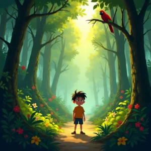 cuento de la selva de los secretos ocultos y la aventura inesperada (1)