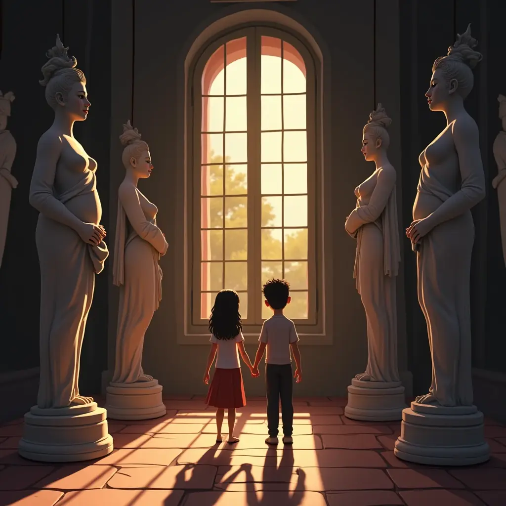 cuento de la sombra de la felicidad en un palacio de silencio