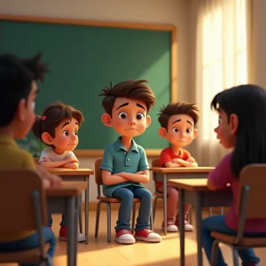 cuento de la sombra en el banco de atras