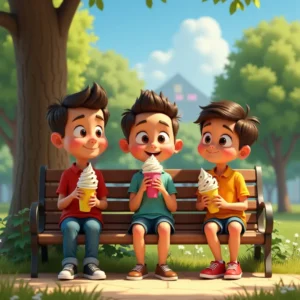 cuento de un encuentro dulce en el parque con el capaoz (1)