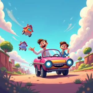cuento de un salto al futuro increible donde la imagen se convierte en realidad