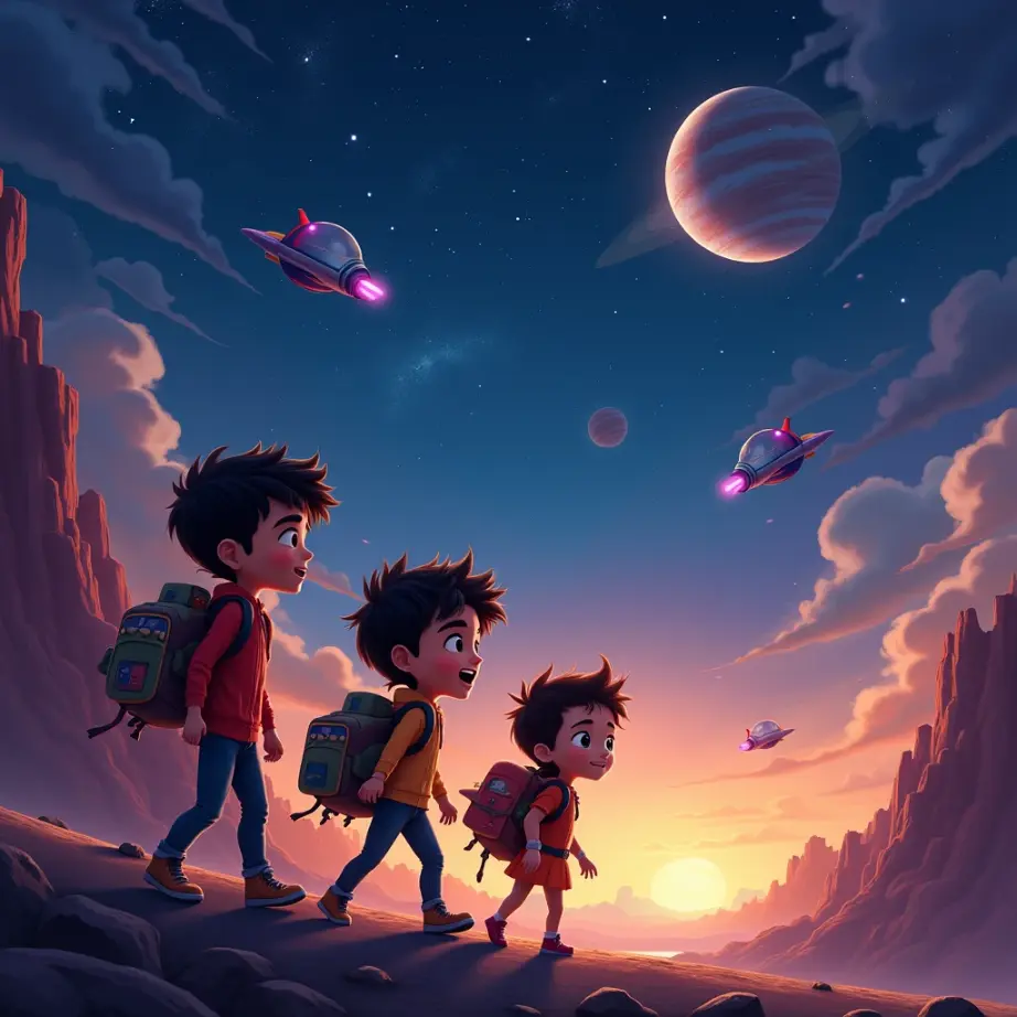 cuento de viajero del cosmos un nino entre estrellas y planetas lejanos (1)