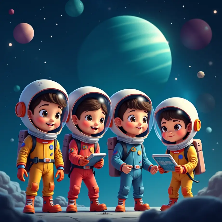 cuento de viajes estelares del pequeno astronauta (1)