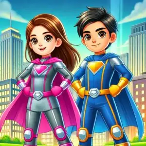 danna y samuel los guardianes de la ciudad