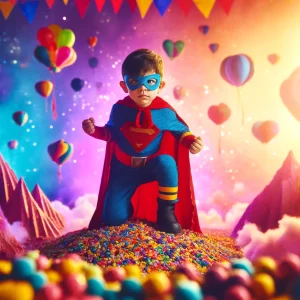 dante y la montana magica de juguetes