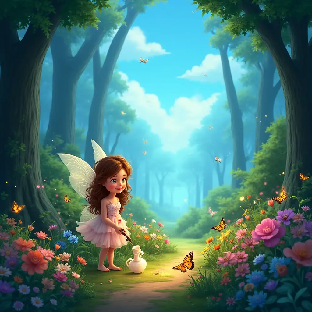 donde los suenos olvidados florecen en el corazon del bosque encantado de lila