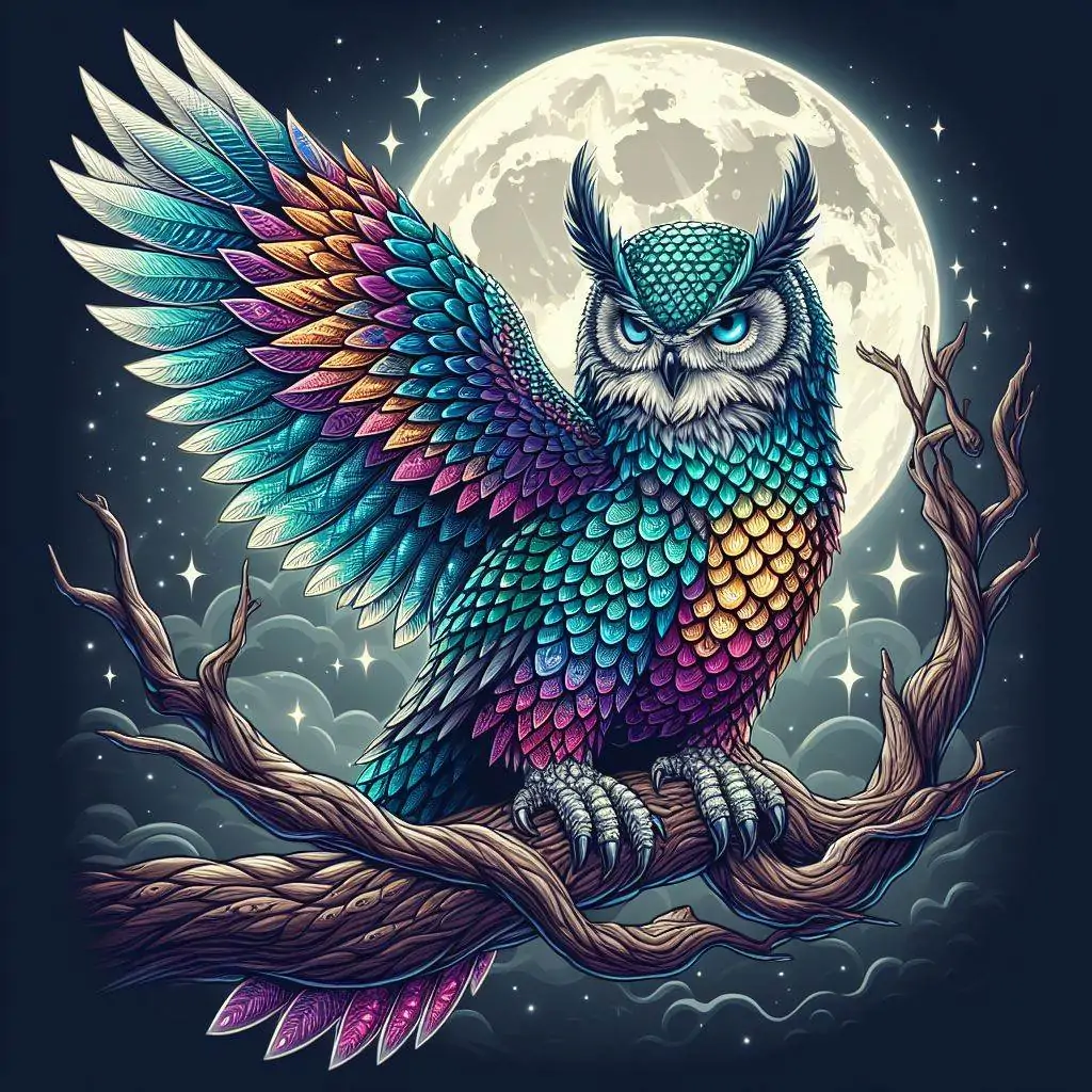 draco el dragon y la lechuza sabia