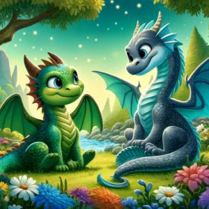 drago y loning la historia de dos dragones amigos