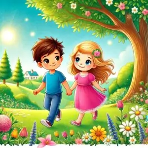 el amor en el parque encantado