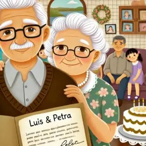 el aniversario de luis y petra
