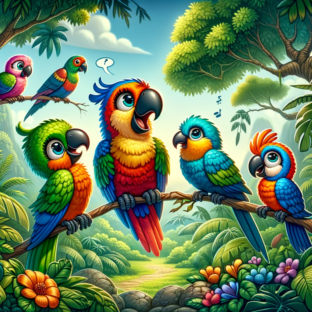 el bosque de las voces alegres