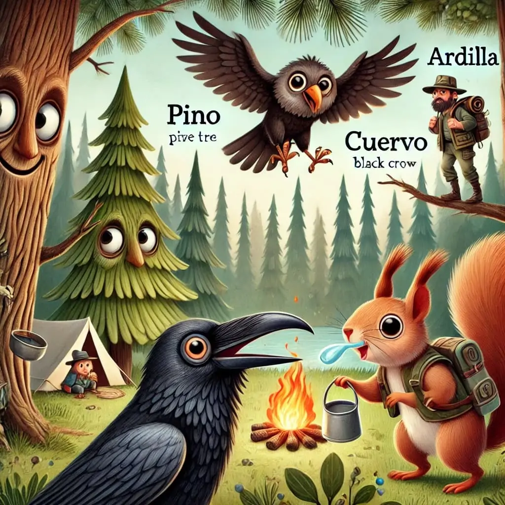 el bosque de los animales valientes