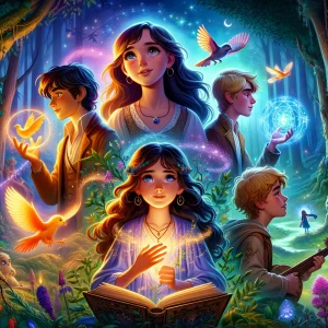 el bosque de luces y sombras