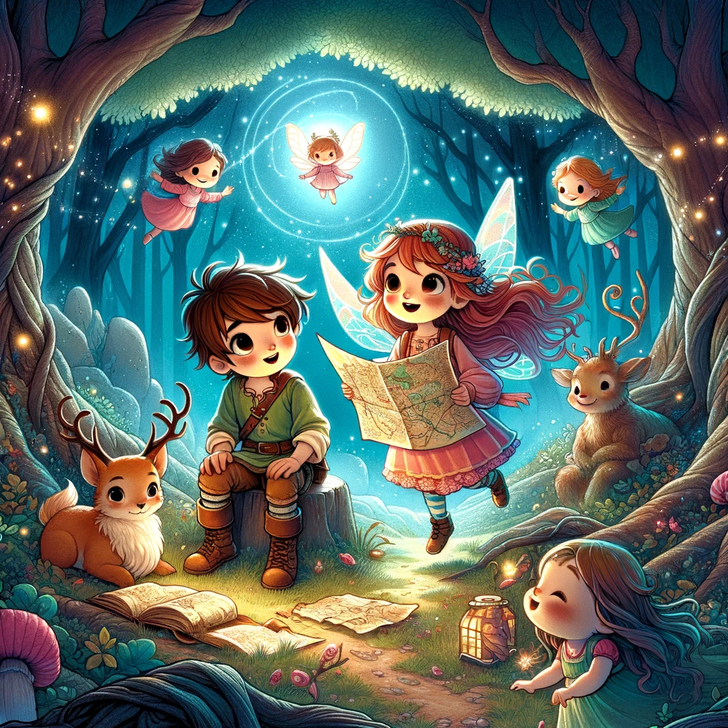 el bosque encantado de elias y rosa