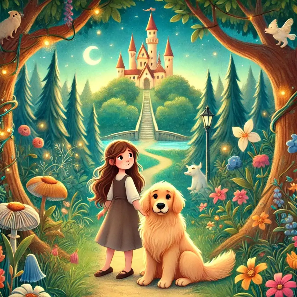 el bosque encantado y la lealtad de luna