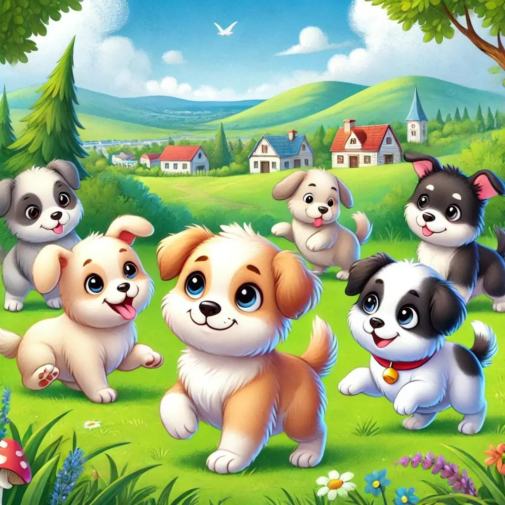 el cuento de los perritos aventureros