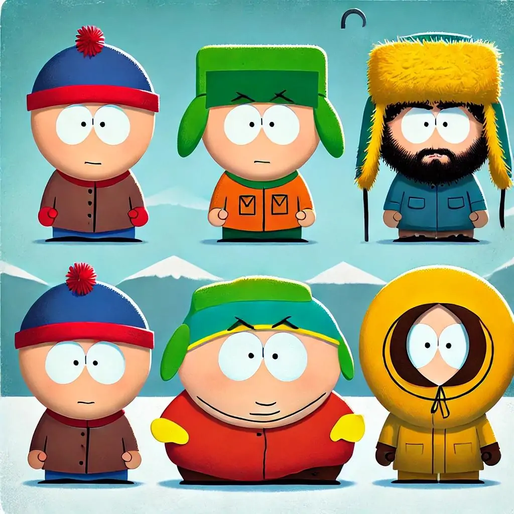 el dia a dia en south park