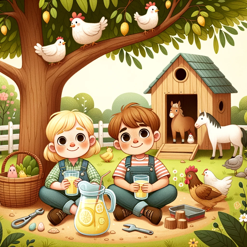 el dia en la granja de la amistad