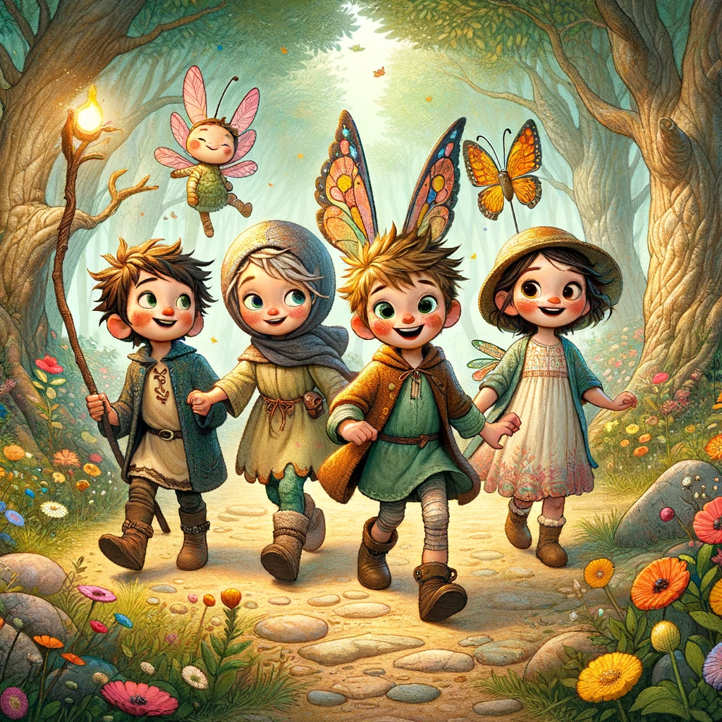 el encantado reino de las flores