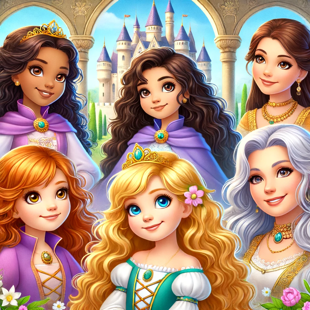 el encanto del castillo de las princesas