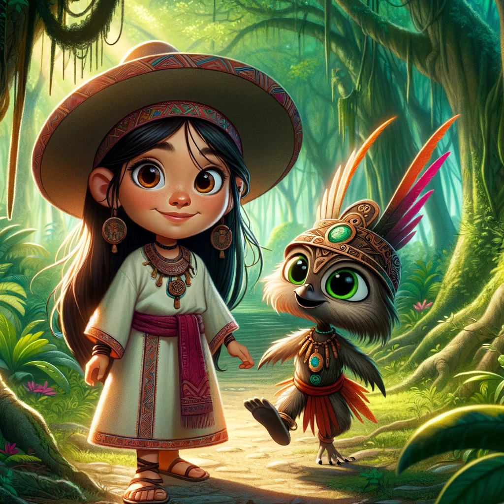 el encuentro en el bosque de uxmal