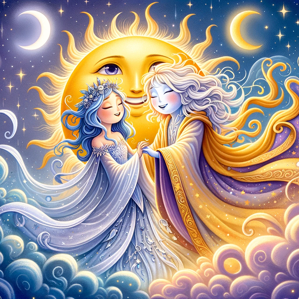el eterno amor de luna y sol