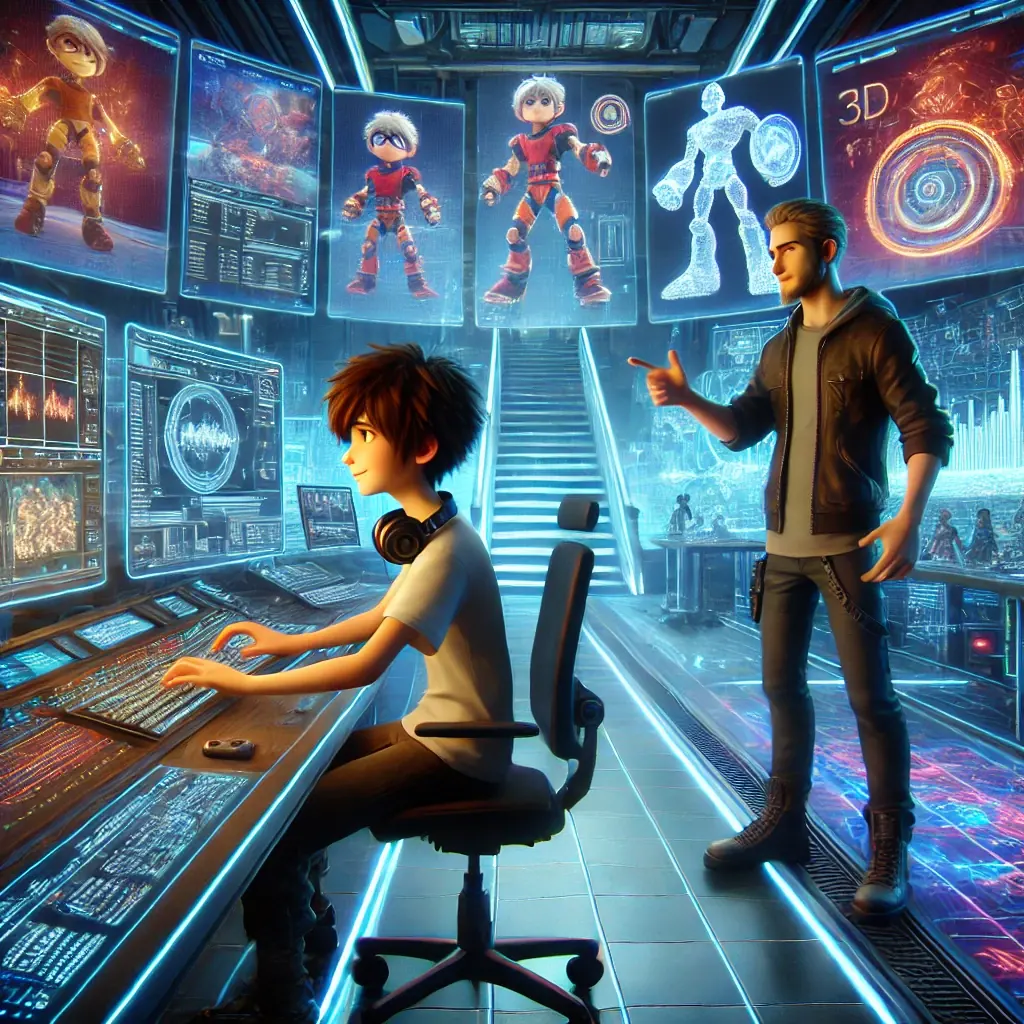 el futuro de la animacion glitch productions