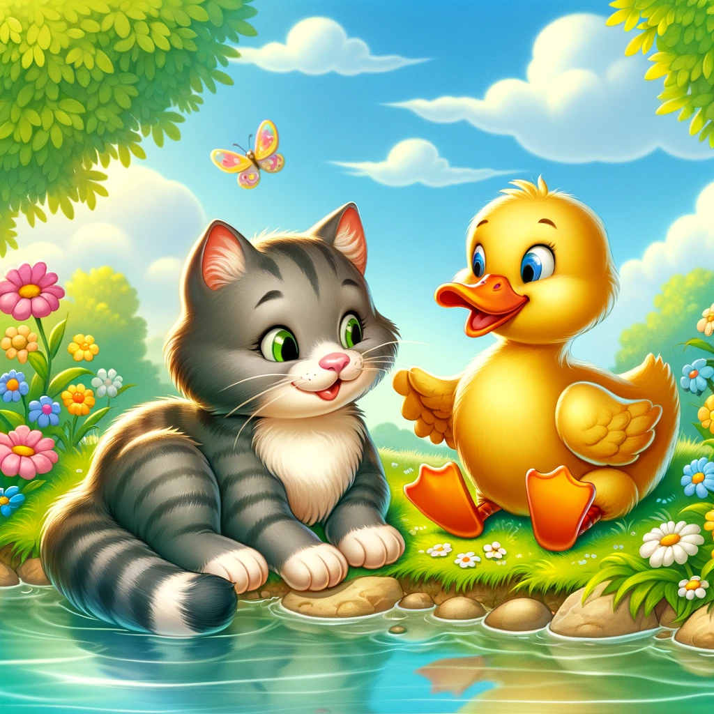 el gato y el pato una amistad inesperada