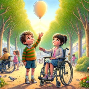 el globo y la amistad