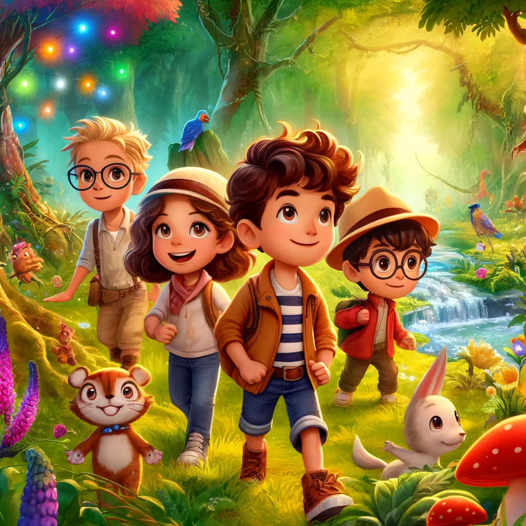 el gran bosque y la familia aventurera