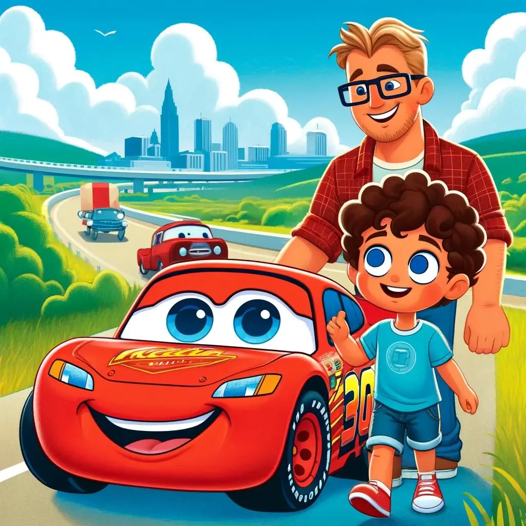 el gran viaje de rayo mcqueen ibrahim y jhonny
