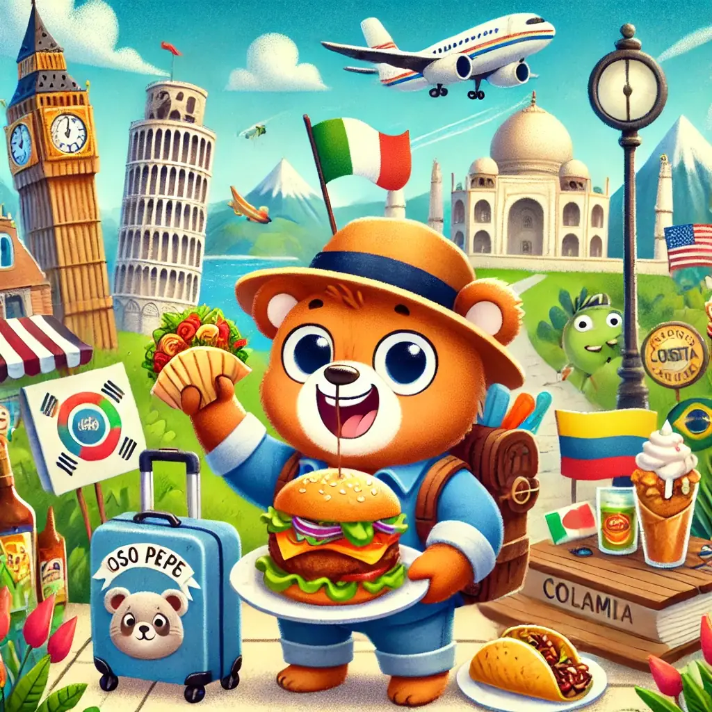 el gran viaje del oso gourmet un recorrido sabrosisimo por el mundo