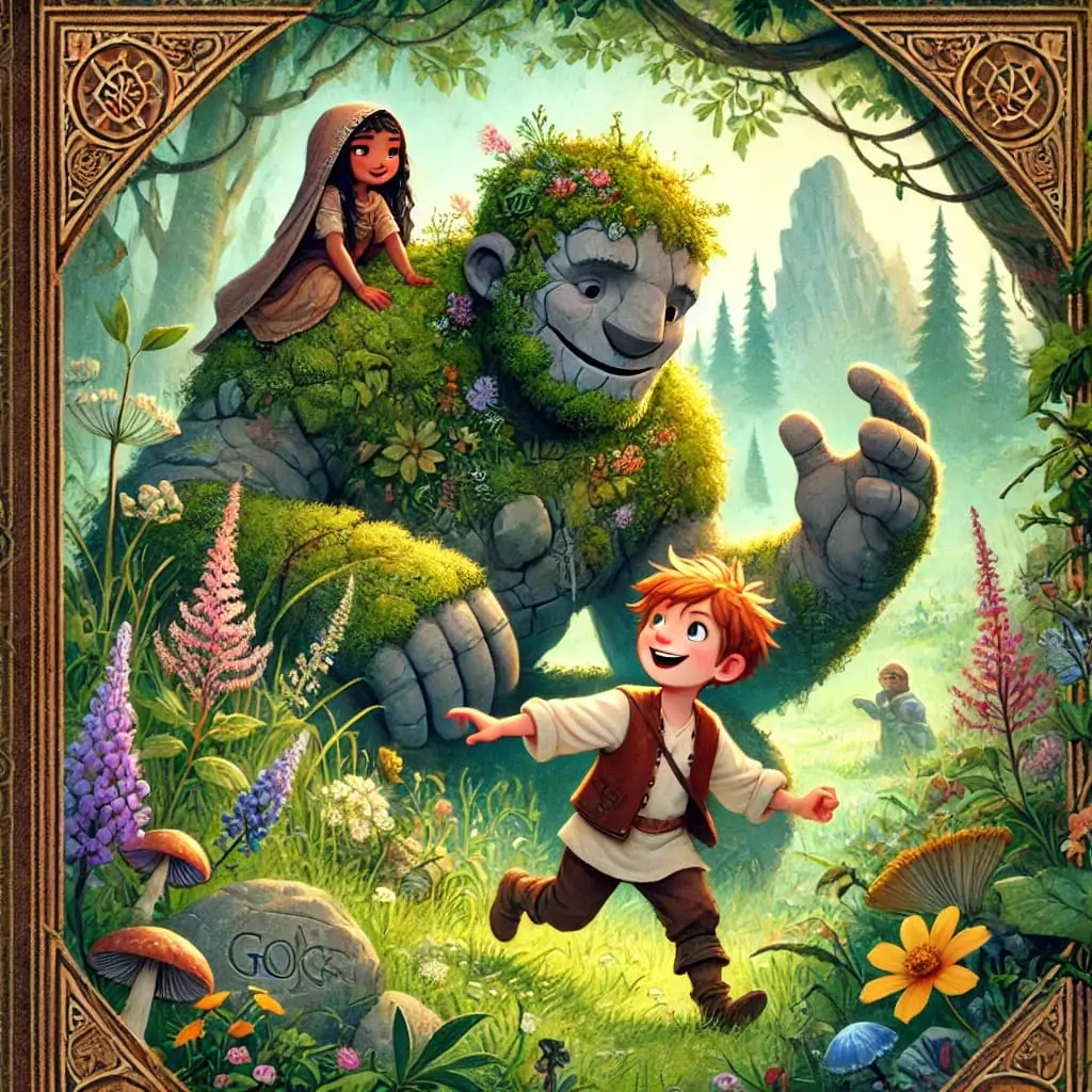 el guardian de piedra y su hija humana