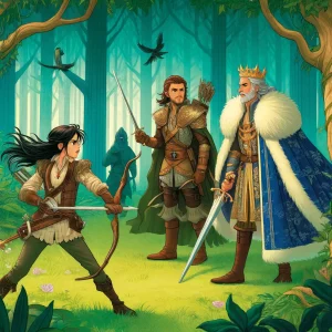 el guardian del bosque y el poder de la luna