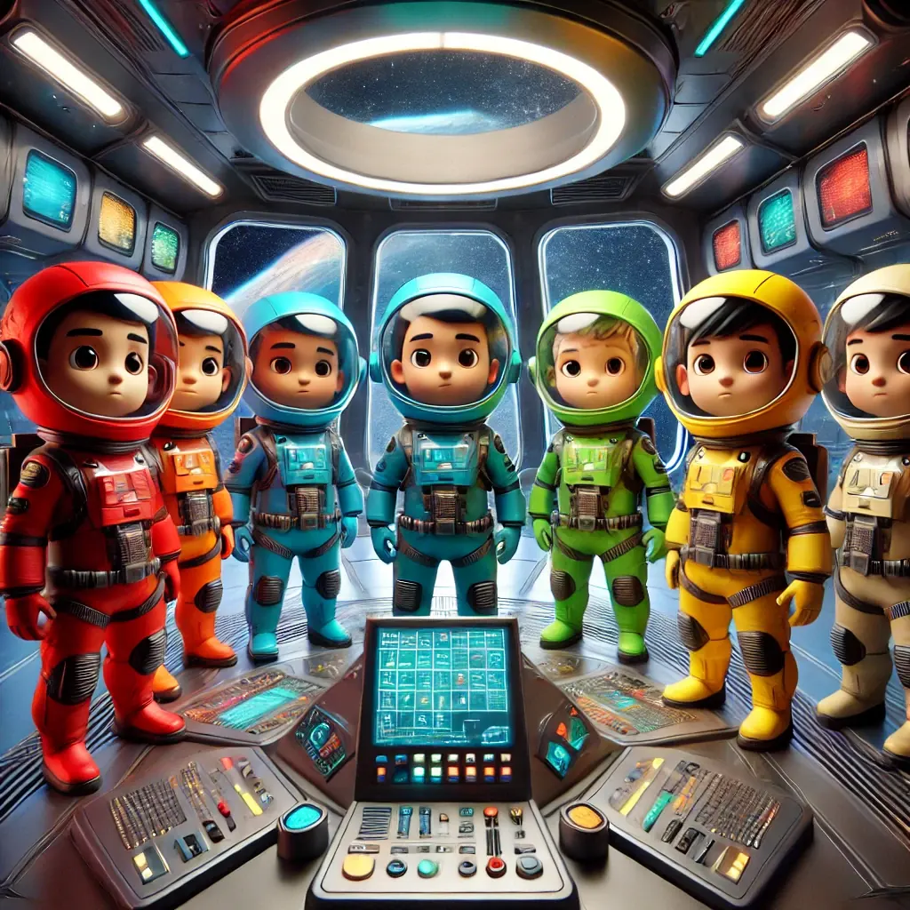 el impostor de la nave espacial