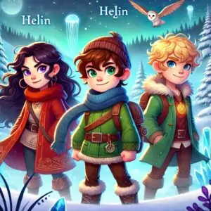 el invierno magico de helin rigel y dareen