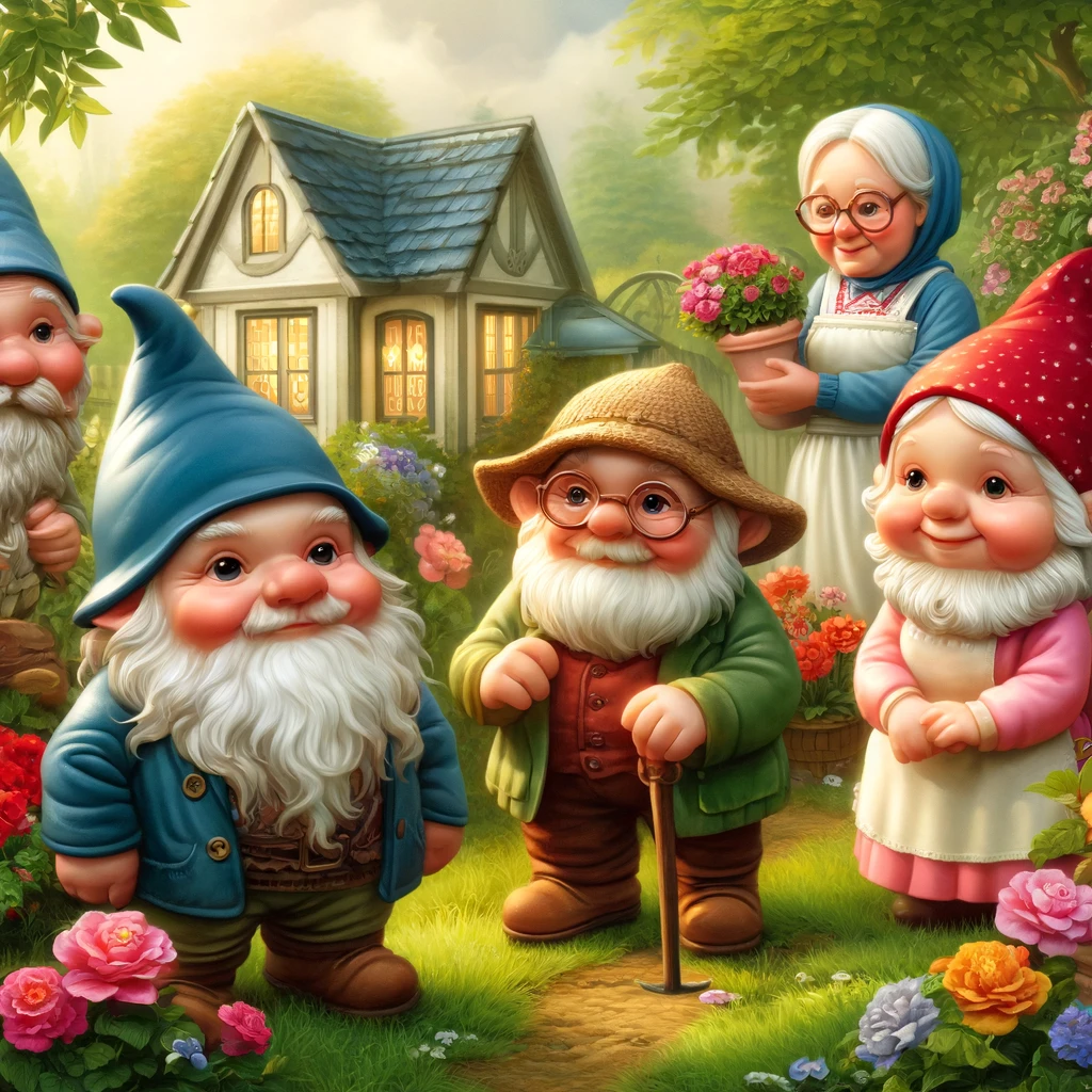 el jardin de los gnomos