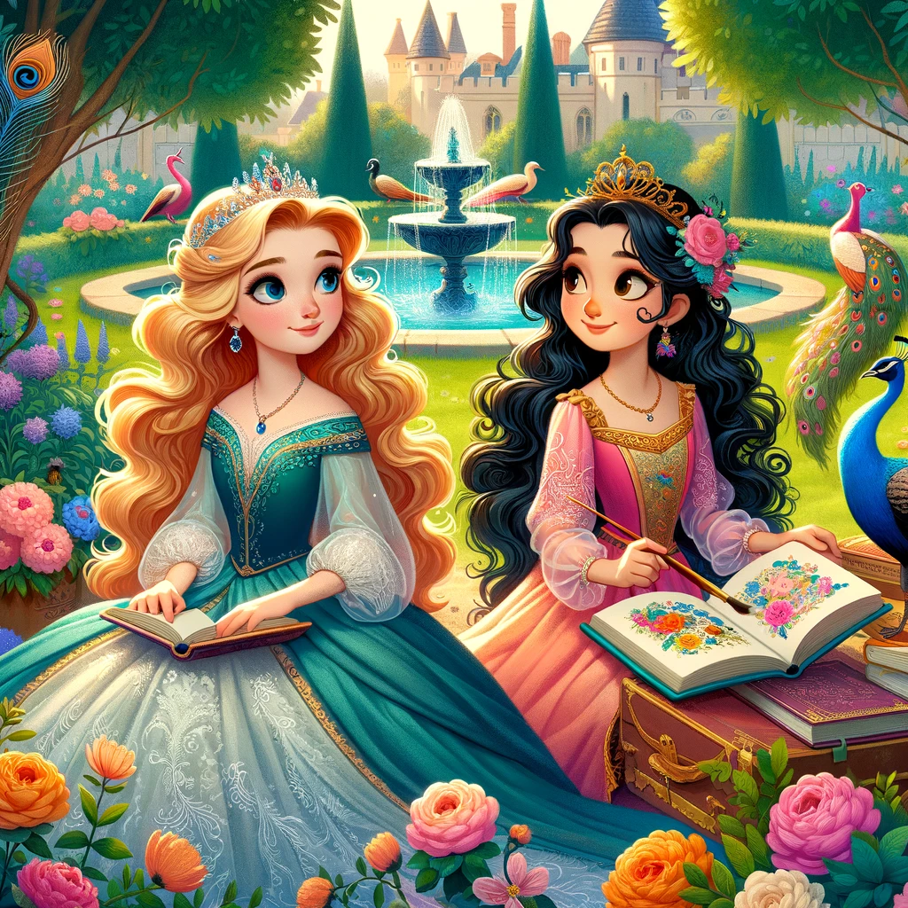 el jardin secreto de las princesas