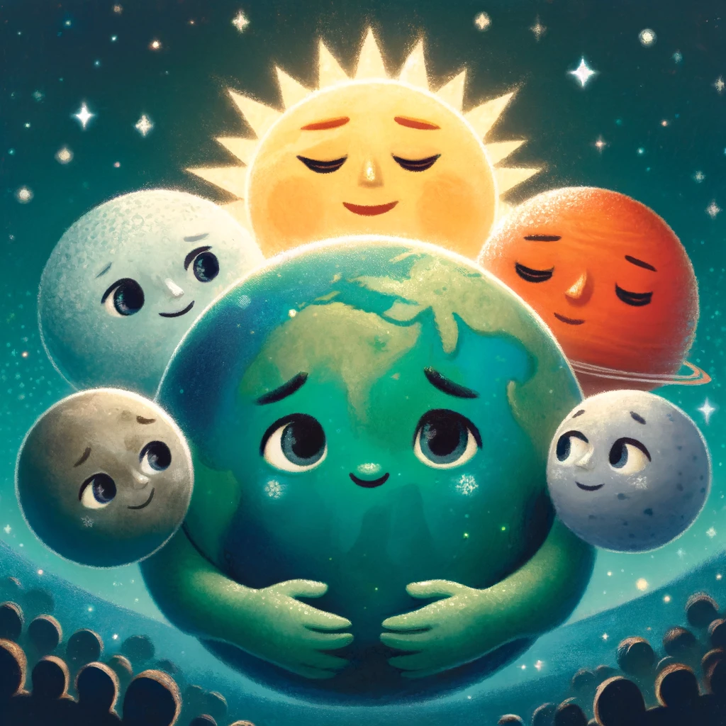 el lamento de tierra y la union celestial