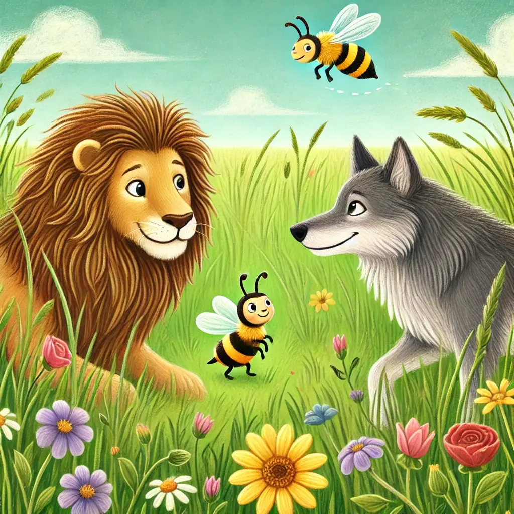 el leon el lobo y la abeja (1)