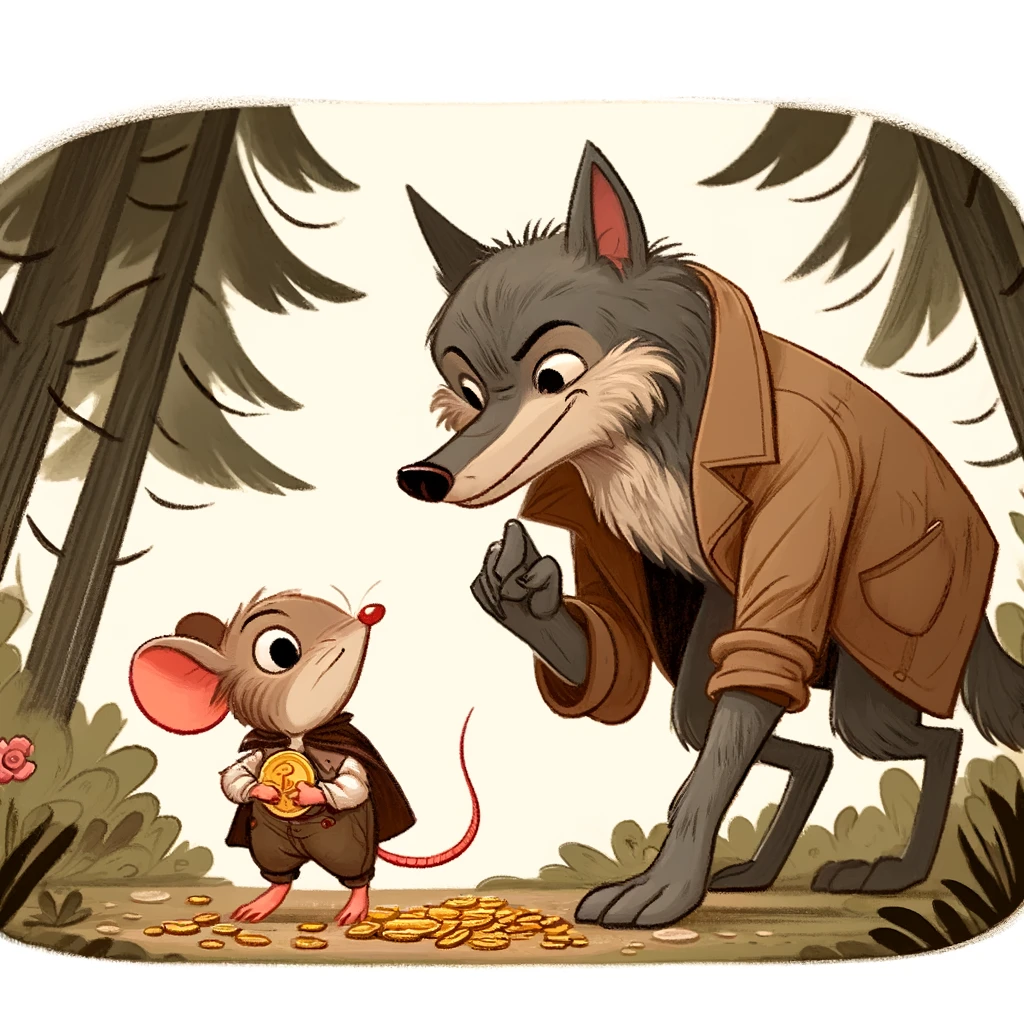el lobo y el raton millonario