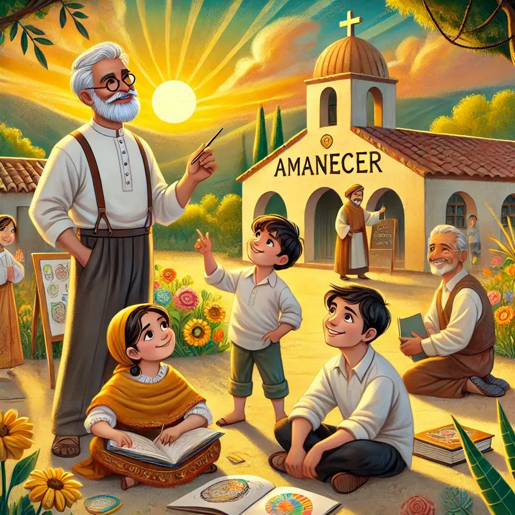 el maestro del amanecer que ilumina mentes y corazones