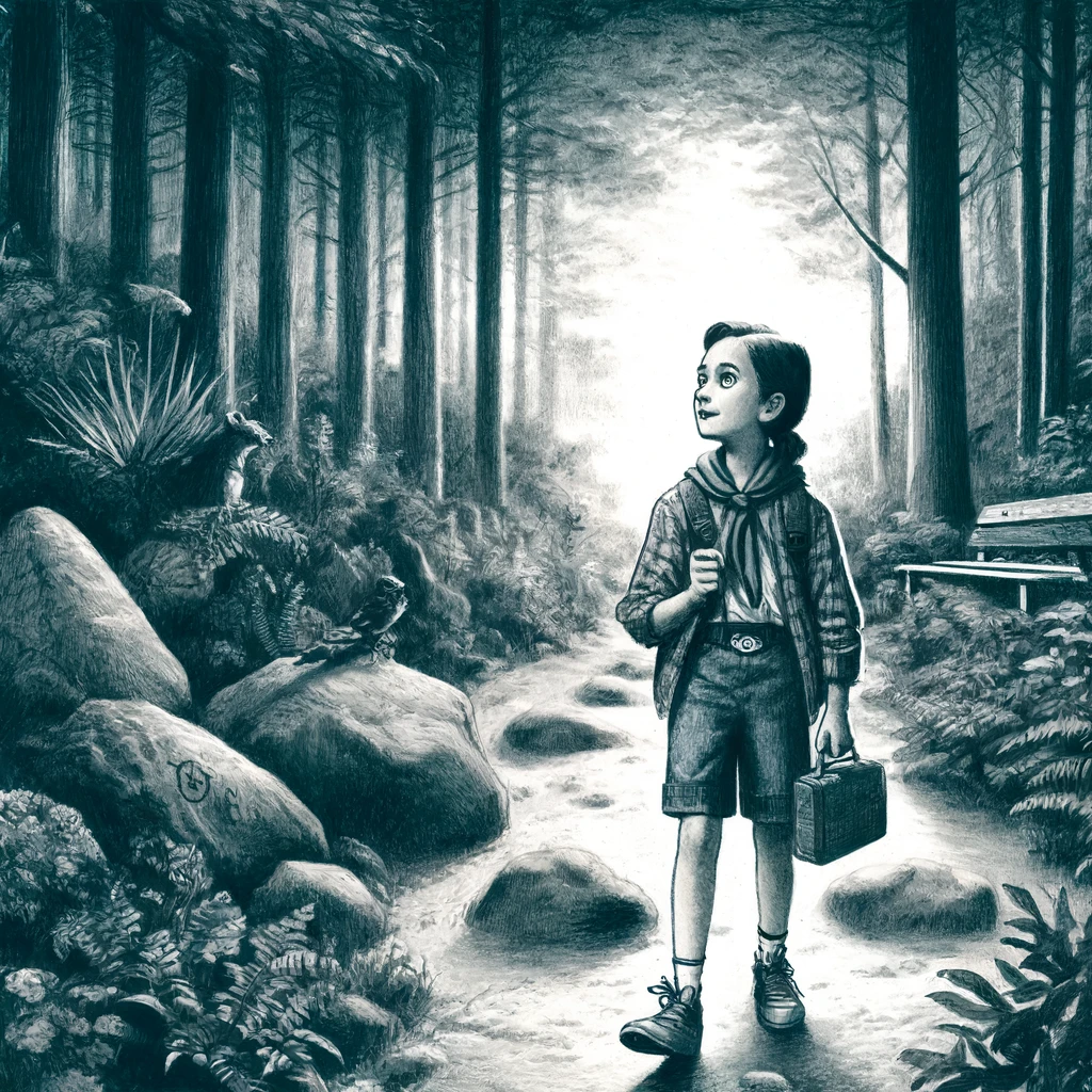 el misterio del campamento luz de luna