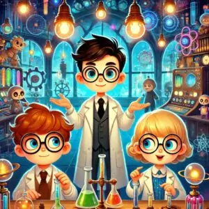el misterio del laboratorio futurista