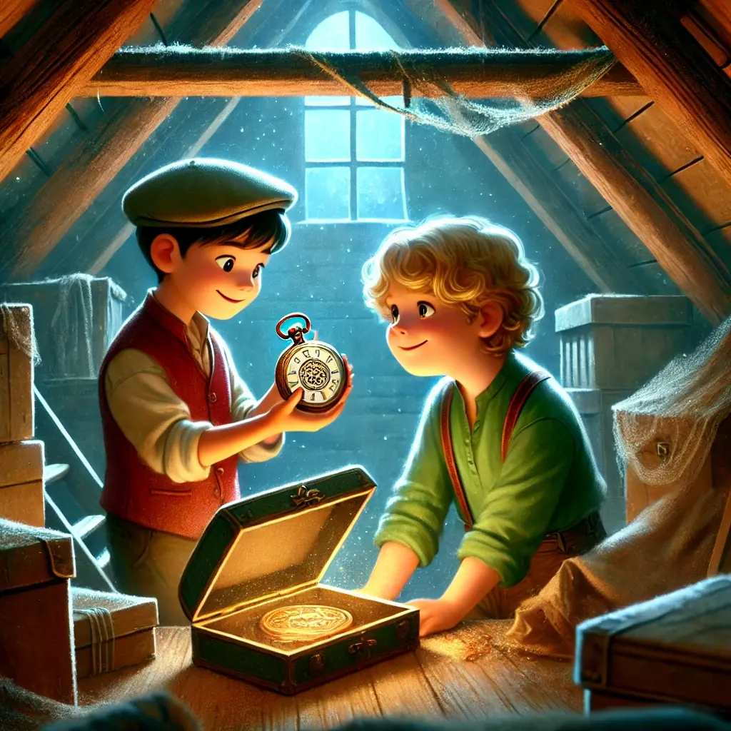 el misterio del reloj encantado